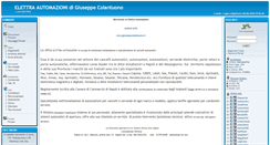 Desktop Screenshot of elettraautomazioni.com